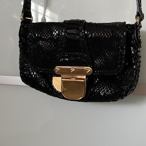 Black Michael Kors crossbody bag.